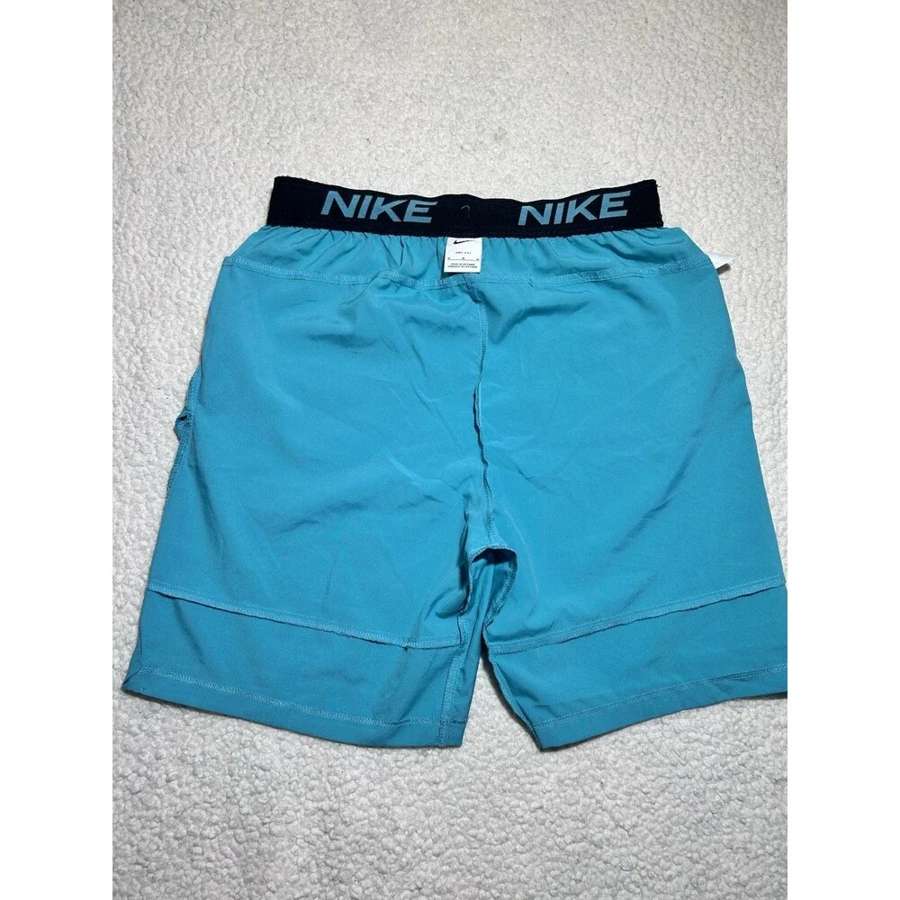 Nike Men's Swim Trunks Contend Volley Shorts Aqua Teal Size M CU4495-392 NWOT - Picture 7 of 11